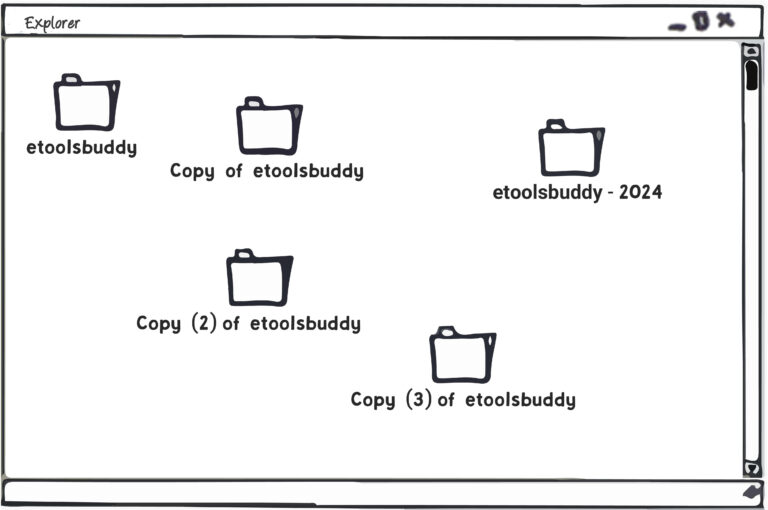 Before Git, how manual repositories were maintained.